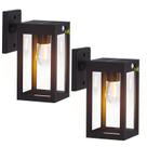 Solar Porch Lights MDENLT, pacote com 2 sensores de movimento, 3 modos