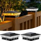 Solar Post Cap Lights btfarm 5x5x6 cm 2 modos IP64