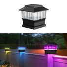 Solar Post Cap Lights MOON-DE-AGE RGB & Warm 50lm, 1 pacote