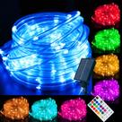 Solar Rope Lights LitHome 10m 18 cores 100% LED à prova d'água