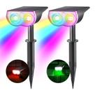 Solar Spot Lights Consciot 22 LEDs IP67 à prova d'água, pacote com 2