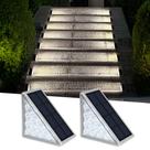 Solar Step Lights AUDLES LED Waterproof Outdoor 2PK