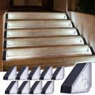 Solar Step Stair Lights JSOT Outdoor Yard Decor, pacote com 10