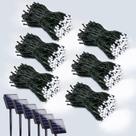 Solar String Lights EEW 600 LED 8 modos à prova d'água Cool White