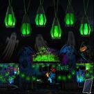 Solar String Lights Jnaurb 6,4 m Waterproof Flicker Flame Solar String Lights Jnaurb 6,4 m Waterproof Flicker Flame