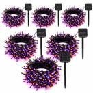 Solar String Lights SyouHome 600 LED 72m Halloween, pacote com 6