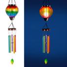 Solar Wind Chimes Starsoul 88 cm Rainbow Flicker Light