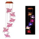 Solar Wind Chimes xxschy LED Fly Pigs Outdoor Waterproof