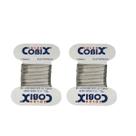 Solda Eletronica Cobix Cartelinha 1mm 2 Metros de Solda Solda Eletronica Cobix Cartelinha 1mm 2 Metros de Solda