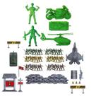 Soldadinhos Militar Kit Veiculos Em Plastico Master Toy