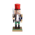 Soldado de Chumbo de Madeira com Espada - 20 cm - Modelo B - 1 unidade - Rizzo
