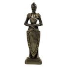 Soldado Medieval Na Base Estátua Dourado Escolha Seu Modelo