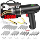 Soldador de Plástico Sem Fio Ghguole 200W com Grampeador - 1200 Peças