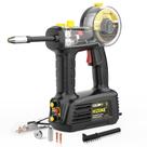 Soldador MIG portátil HIZONE 100A 110V Flux Core 5,5 libras