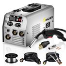 Soldador SSIMDER MIG 140A 2 em 1 Stick/Flux Core 110V/220V