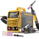 Soldador TOOLIOM TIG com pulso multifuncional DC 110 e 220V