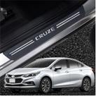 Soleira 8 Peças Gm Cruze kit para 4 portas jogo completo