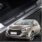 Soleira 8 Peças Hyundai Hb20 Hatch