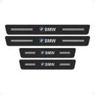Soleira Da Porta Compatível Linha Bmw Fibra De Carbono