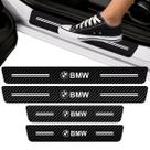 Soleira Da Porta Compatível Linha Bmw Fibra De Carbono