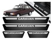 Soleira De Porta Branca P/ Gm Caravan