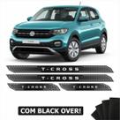 Soleira De Porta Platinum Volks T-cross 2019 2020 - Preto