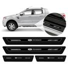 Soleira de Porta Ranger Preto Platinum 8 Peças