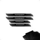 Soleira Diamante Compatível Com Ranger 2012/2023 +Black Over