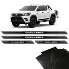 Soleira Diamante Hilux Challenge 2018 E Protetor De Porta
