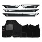 Soleira e Tapete Citroen C4 Hatch 2009 2010 2012 2013 2014