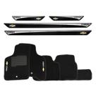 Soleira e Tapete Corsa Hatch Sedan 2002 2006 2008 2010 2012