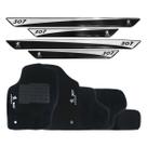 Soleira e Tapete Peugeot 307 2001 2004 2007 2009 2010 2012