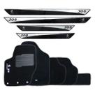 Soleira e Tapete Peugeot 308 2011 2012 2014 2015 2016 2018
