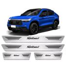 Soleira Fastback Premium Aço Inox Gravação Laser Mult Soleira Fastback Premium Aço Inox Gravação Laser Mult