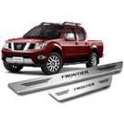 Soleira Frontier 2012 a 2022 Cab Dupla Aço Inox Escovado