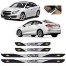 Soleira Porta GM Cruze 2011 a 2020 4 Peças Resinado Sr01027