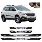 Soleira Porta GM Spin 2012 a 2020 4 Peças Resinado Sr01069