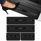 Soleira Porta Para City Hatch Sedan 2025 Preto Texturizado