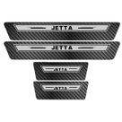 Soleira Porta Premium Prata Carbono Jetta 21 22 23 2024 2025