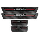 Soleira Porta Sport Vermelho Carbono Cobalt 2013 2014 a 2017