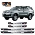Soleira Porta Toyota Hilux SW4 2006 a 2020 Resinado Sr01096
