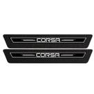 Soleira Protetora Porta Premium Preto Corsa 2 Portas Soleira Protetora Porta Premium Preto Corsa 2 Portas