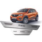 Soleira Renault Kwid 2017 a 2022 Aço Inox Escovado