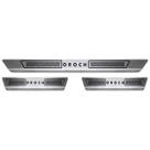 soleira renault oroch aço inox