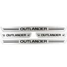 Soleira Resinada Aco Escovado C 4 Pc ... Outlander Ate 2019 Nk-110319