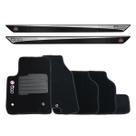 Soleira Resinada e Tapete Fiat 500 2011 2012 2014 2015 2017