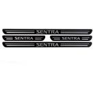 Soleira Resinada Preta C 4 Pc ... Sentra Ate 2019 Nk-110234