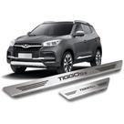 Soleira Tiggo 5X - Aço Inox Escovado