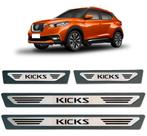 Soleiras de Aço Inox Escovado Nissan Kicks