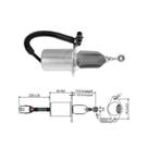 Solenoide Corte Bomba Injetora Cargo 2626 cmm Equipamentos 3935649 3965091 Compatível Bg2X9N392Aa 2U0130764 2U0130764/A 2U0130764/B 2Uo130764 2Uo13076 Solenoide Corte Bomba Injetora Cargo 2626 cmm Equipamentos 3935649 3965091 Compatível Bg2X9N392Aa 2U0130764 2U0130764/A 2U0130764/B 2Uo130764 2Uo13076